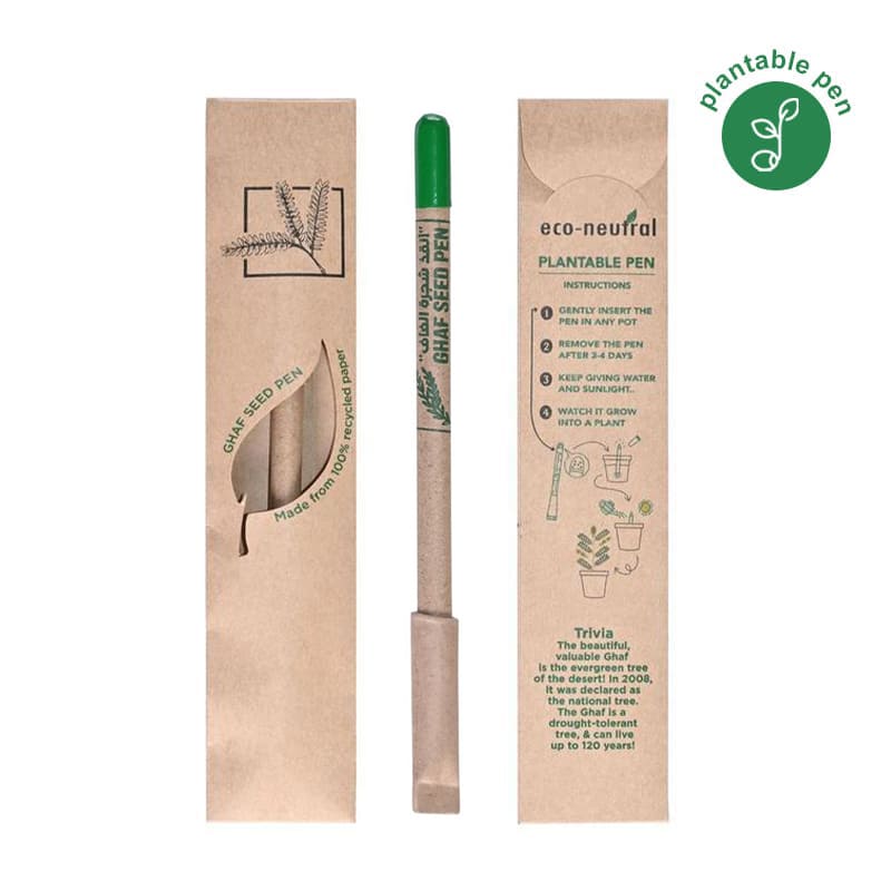eco-neutral® Plantable Ghaf Seed Pen - view 1 of 3