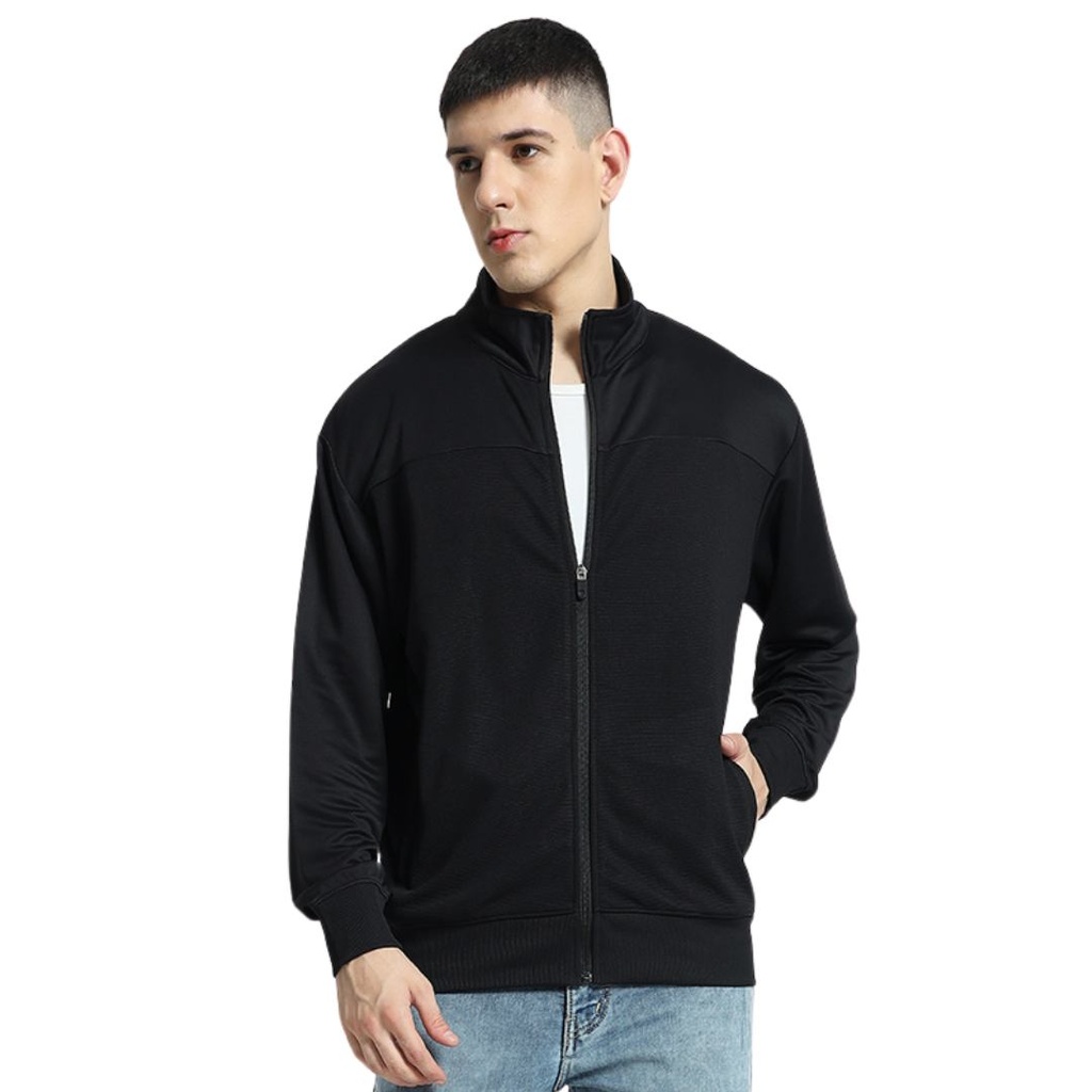 MARSHALL - Santhome Comfort Wind Jacket - Black ( Black Large)