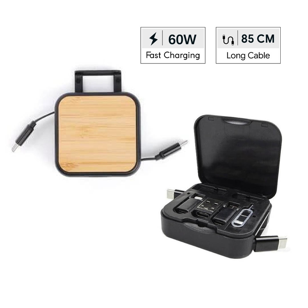 Giftology Multi Functional Charging Cable Card Kit - view 1 of 7