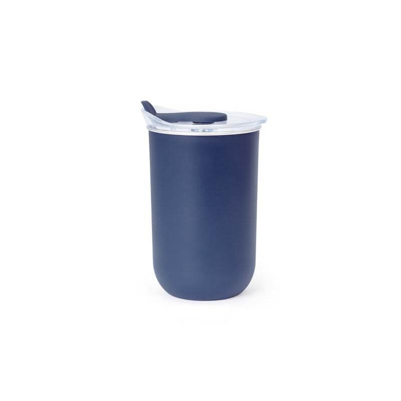 Giftology Double Wall Travel Mug 300ml - Navy Blue - view 1 of 5