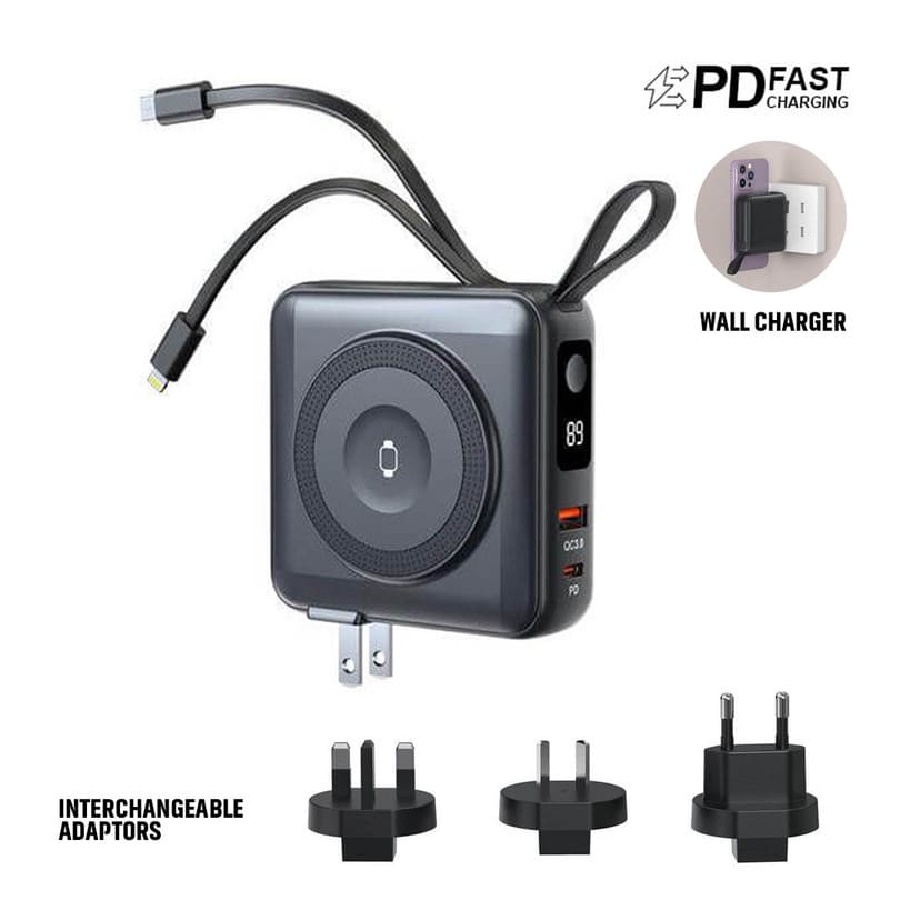 FUSION - @memorii 6-in-1 10000mAh Universal Powerbank & Charger