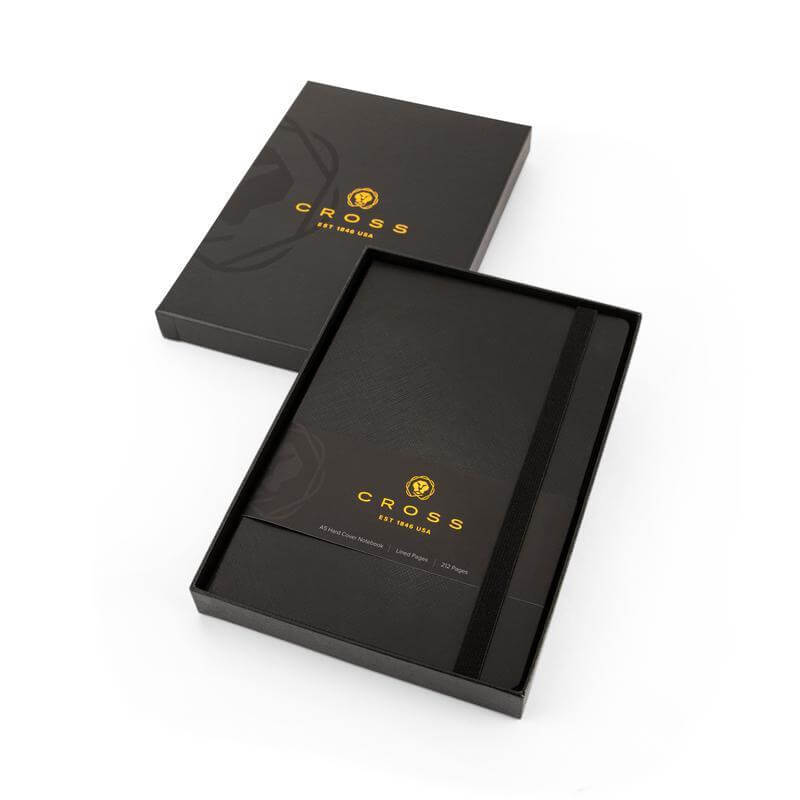 Cross Hardcover Notebook with Box - Black