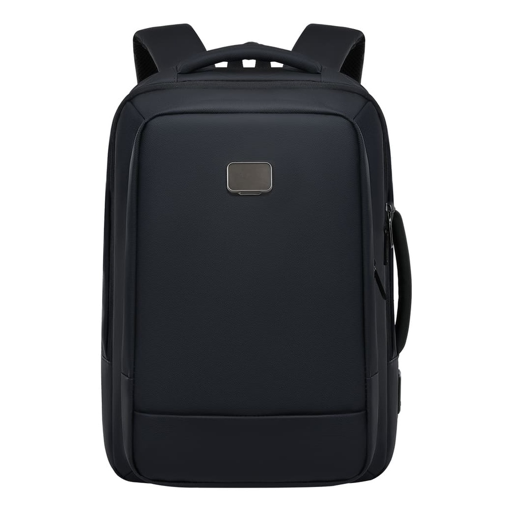 TURISMO - Santhome Expandable 17" Business Backpack - Black