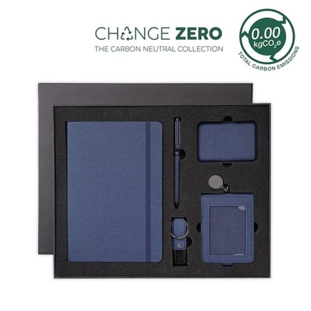 CHANGE ZERO Sustainable 5pc Onboarding Gift Set - Navy - view 1 of 6