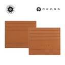 [LACR 2006] CROSS Saffiano Leather 6CC Card Holder - Mocha