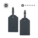 [LACR 2010] CROSS Saffiano Leather Luggage Label - Navy Blue