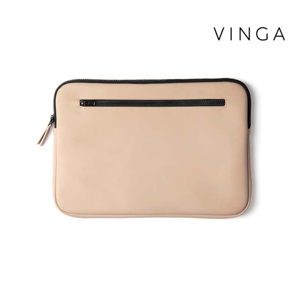 VINGA Baltimore Laptop Case 15" - Beige