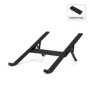 [MTST 1285] MALIN - @memorii Portable Aluminium Laptop Stand - Black 