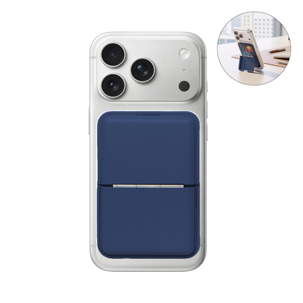 NAPIER - MagCase Phone Cardholder - Navy Blue