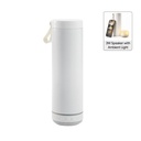 DEXOS - Giftology Double Wall Vacuum Bottle with 3W Speaker - 500 ml - White