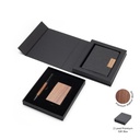 TULUM - SANTHOME 3pc Walnut Gift Set with Notebook, Pen and Card Holder