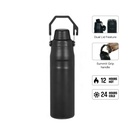 [DWHL 3293] THERMORA - Hans Larsen SummitGrip Thermal Flask 710 ml - Black