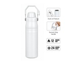 [DWHL 3294] THERMORA - Hans Larsen SummitGrip Thermal Flask 710 ml - White