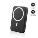 Maglite 5K - 5000 mAh Magnetic Wireless Power Bank - Black 