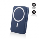 [ITWC 1302] Maglite 5K - 5000 mAh Magnetic Wireless Power Bank - Navy Blue 