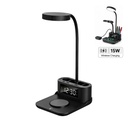 VELTRIX - Giftology 6-in-1 Multifunctional Desk Lamp - Black