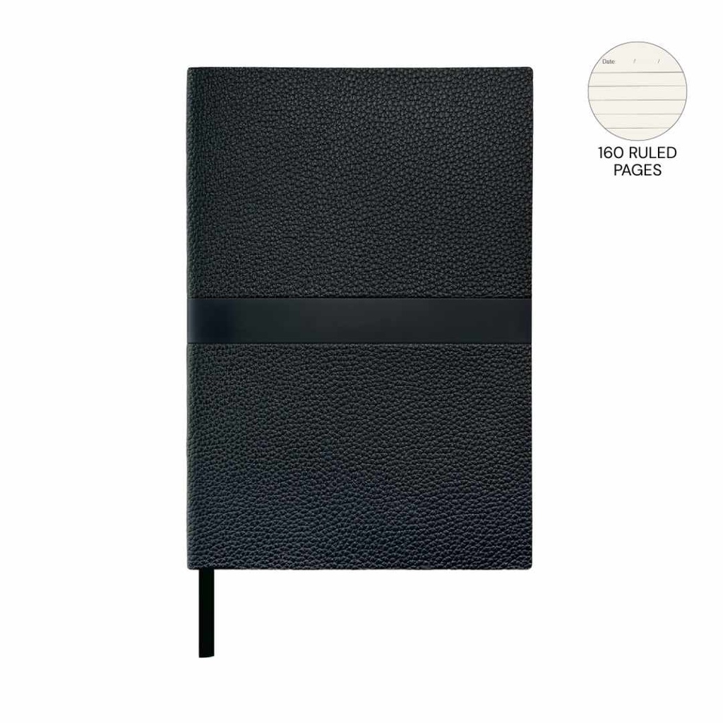 ROVENA - Giftology A5 PU Soft Cover Notebook - Black - view 1 of 5