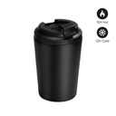 [DWHL 3309] MILOS - Hans Larsen Double Wall Coffee Mug 350 ml - Black 