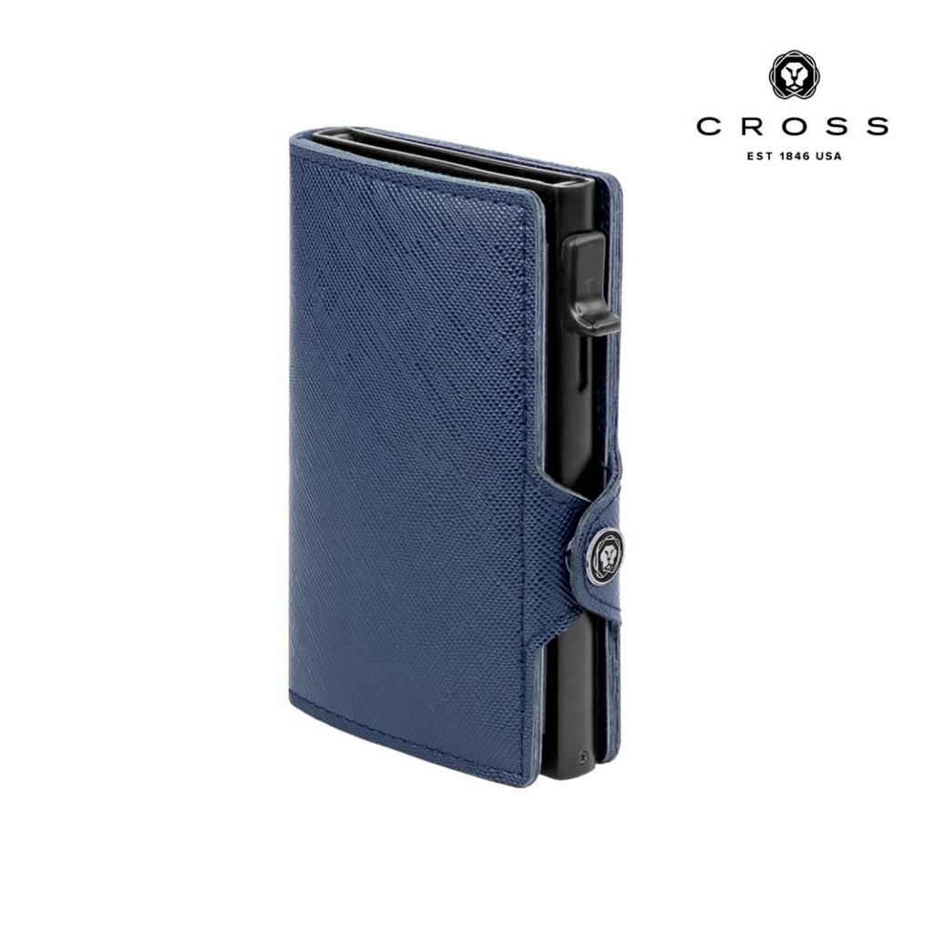 CROSS RFID Card Holder Wallet - Navy Blue - view 1 of 8