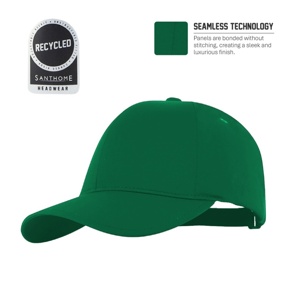 PEAK - Santhome® DryNCool® Advanced Seamless 6-Panel Cap - Green 