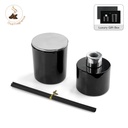 PROVENCE - Arabian Oud Scented Candle and Diffuser Set - Black 