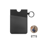 [MSCH 9245] LUGANO - Vertical RFID Cardholder Wallet with Keyring - Carbon