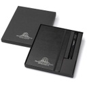 [OWMOL 325] Moleskine Classic Large Notebook & Go Pen Set (Black)