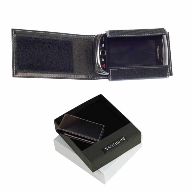SANTHOME Genuine Leather Mobile Holder Made in Germany - view 1 of 3