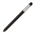 [WIPP 801] TORCY - Rubberized Pen With Sliding Clip - Black
