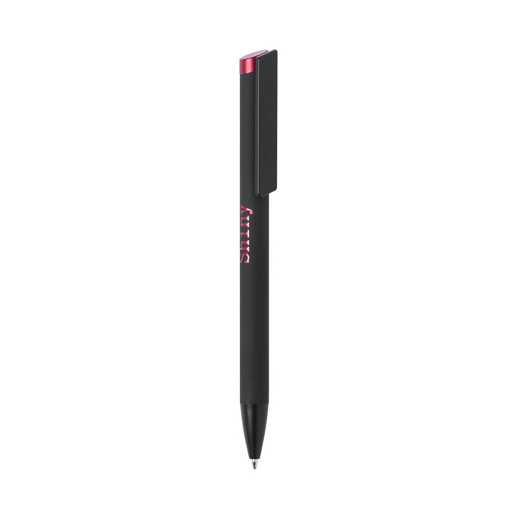 Ball Pen With Push-up Mechanism - Red