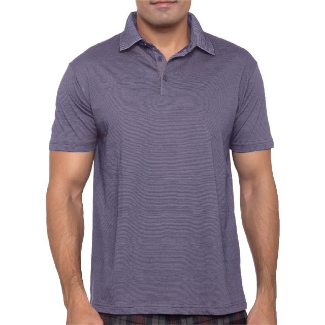 GOLF - SANTHOME Polo Shirt Limited Edition ( Medium Purple Toned Burgundy)