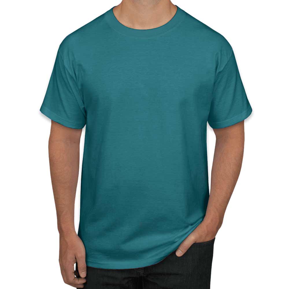 BioOne80 by SANTHOME - Premium Roundneck T-shirt ( Large Petrol)