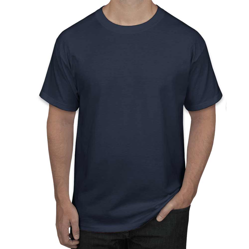 BioOne80 by SANTHOME - Premium Roundneck T-shirt ( Medium Navy Blue)