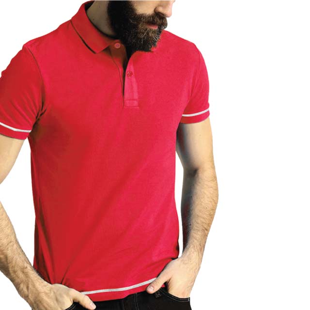 CARRIBEAN - SANTHOME Polo Shirt ( XX-Large Red)
