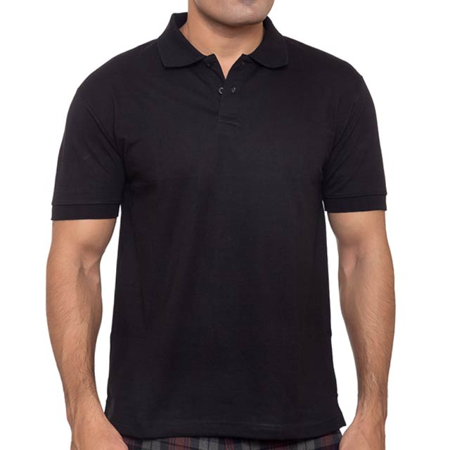 BDNC - SANTHOME Polo Shirt with UV protection ( XX-Large Black)