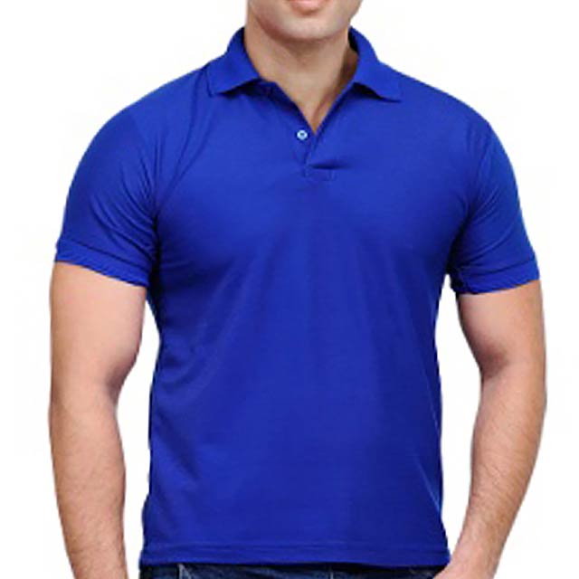 BDNC - SANTHOME Polo Shirt with UV protection ( X-Large Royal blue)