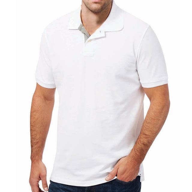 HIGHLANDER - SANTHOME Polo Shirt ( Small White Cloud)