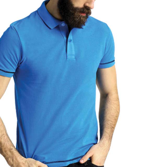 CARRIBEAN - SANTHOME Polo Shirt ( XX-Large Medium Blue)