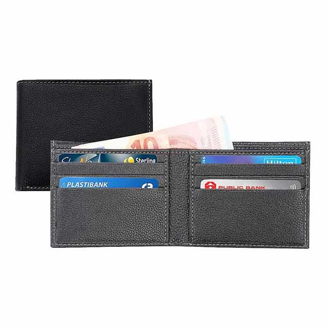 MERIDA - SANTHOME Men's Wallet In Genuine Leather (Anti-microbial)