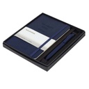[OWMOL 327] Moleskine Classic Large Notebook & Go Pen Set (Navy Blue)