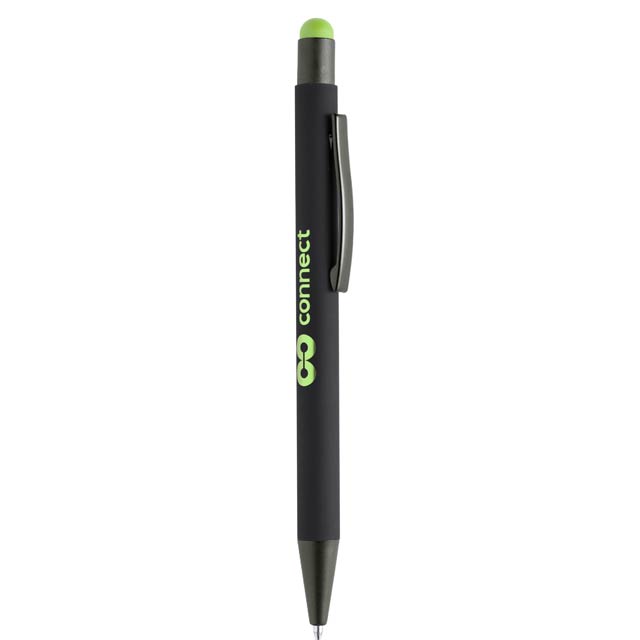 VOJENS - Giftology Metal Soft-touch Ballpen with Stylus - Green