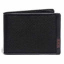 [MATM 735] TUMI® - Alpha SLG Double Billfold Wallet - Black
