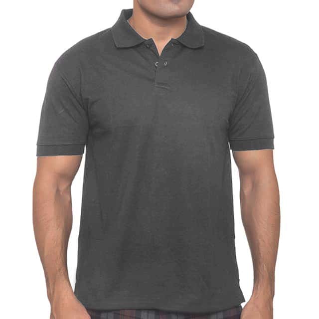 BDNC - SANTHOME Polo Shirt with UV protection ( 5X-Large Charcoal Grey)