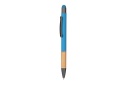 [WIMP 873] AYTOS - Metal Stylus Pen with Bamboo Grip - Blue