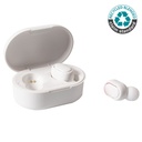 [ITBH 852] ALAVUS - RCS standard recycled plastic TWS Wireless Earbuds - White