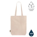 [CTEN 427] DARGUN - GRS-certified Recycled Cotton Tote Bag with Gusset - Natural