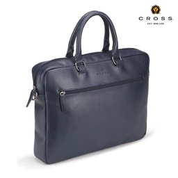[MBCRS 884] CROSS Jasper Office Laptop Briefcase - Navy Blue