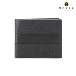 [LACRS 885] CROSS Chester Bi-Fold Leather Wallet with Coin Pocket