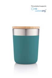 [DWHL 342] LAREN - CHANGE Collection Insulated Mug - Aqua Green