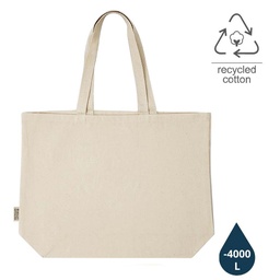 [CTEN 425] BORKUM - GRS-certified Recycled Cotton Beach / Shopping Bag - Natural